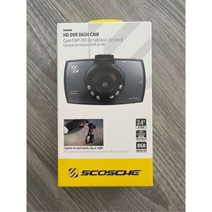 NWT Scosche HD DVR Dash Cam